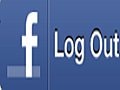 How to quit facebook on computer, log out facebook from computer